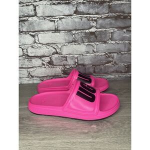 UGG WILCOX SLIDE Pink Rubber Light Waterproof Sport Sandals Men’s Sz 12M US/45EU
